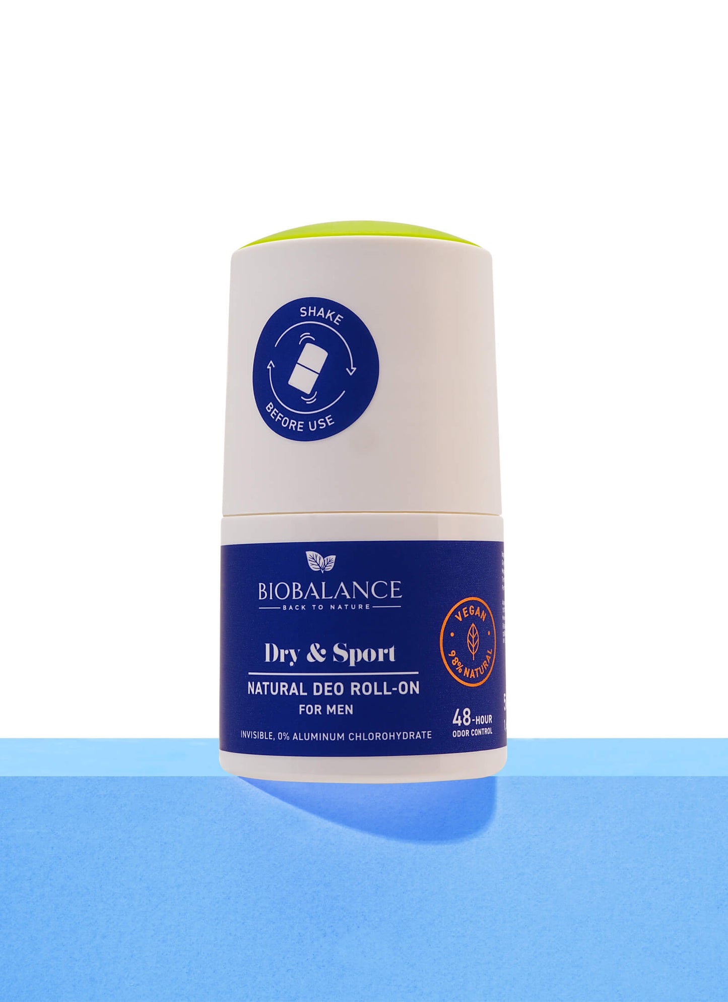 Dry & Sport Natural Deodorant Roll-On (50ml)