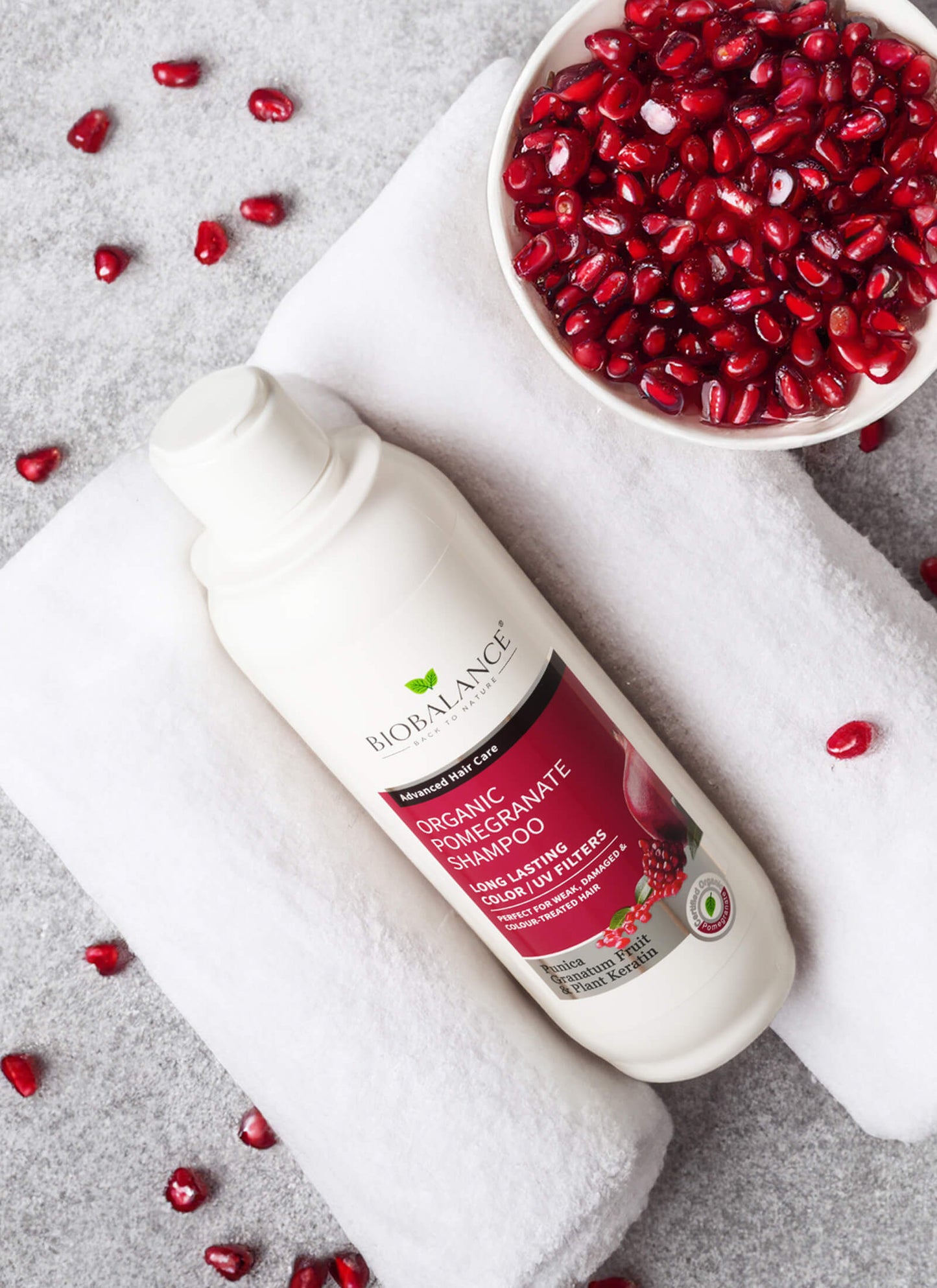 Organic Pomegranate Shampoo (330ml)