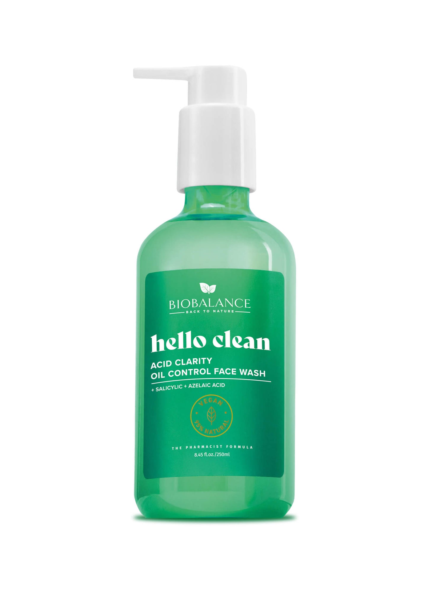 Hello Clean Acid Clarity Oil Control Face Wash (250ml)