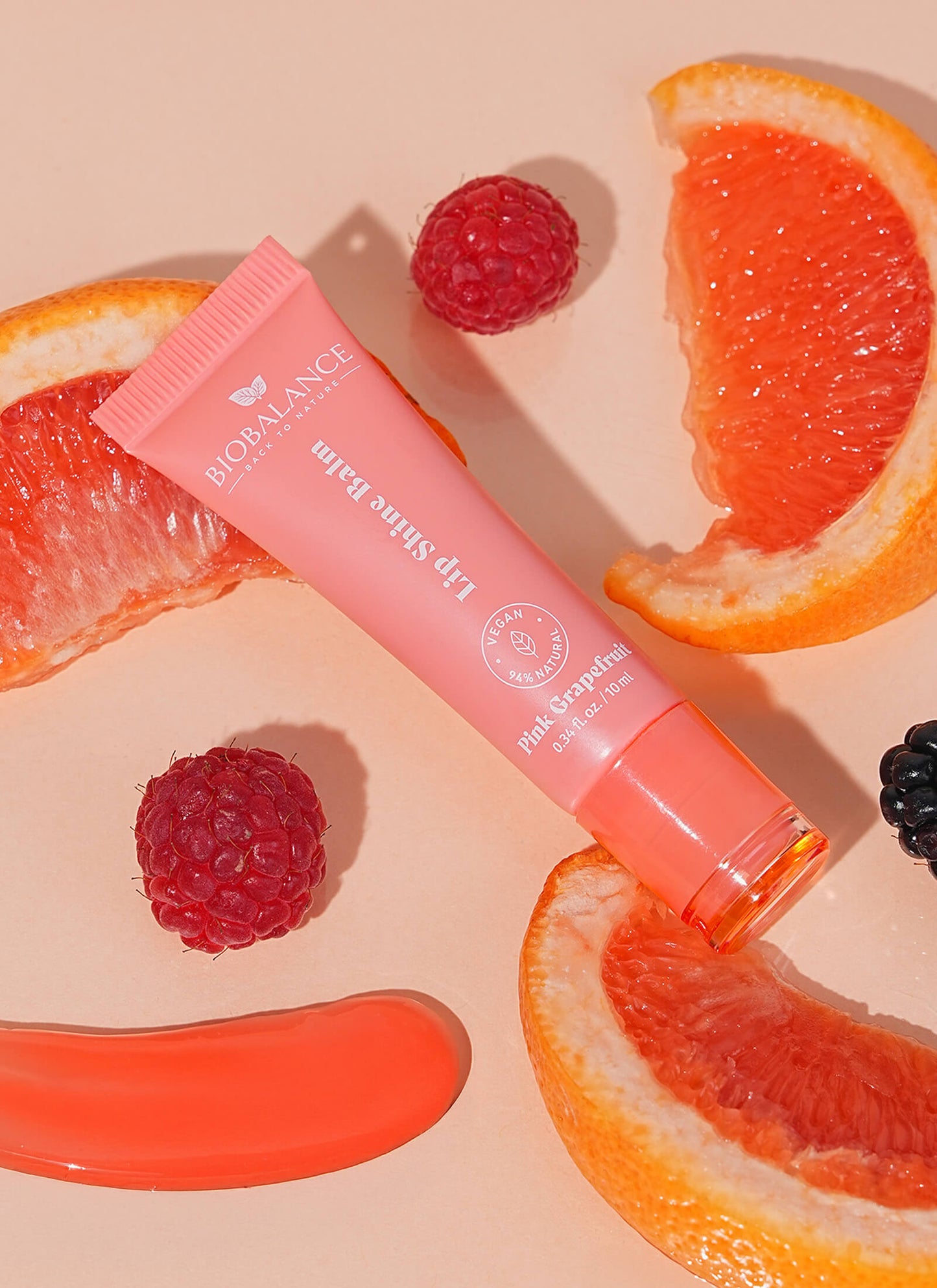 Pink Grapefruit Lip Shine Balm (10ml)