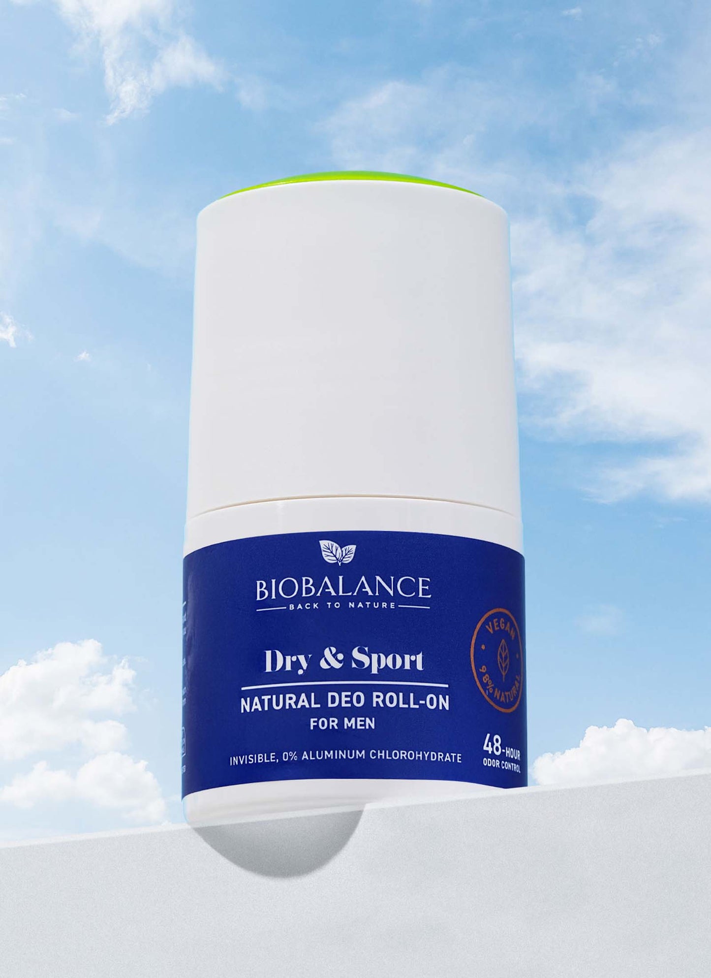 Dry & Sport Natural Deodorant Roll-On (50ml)