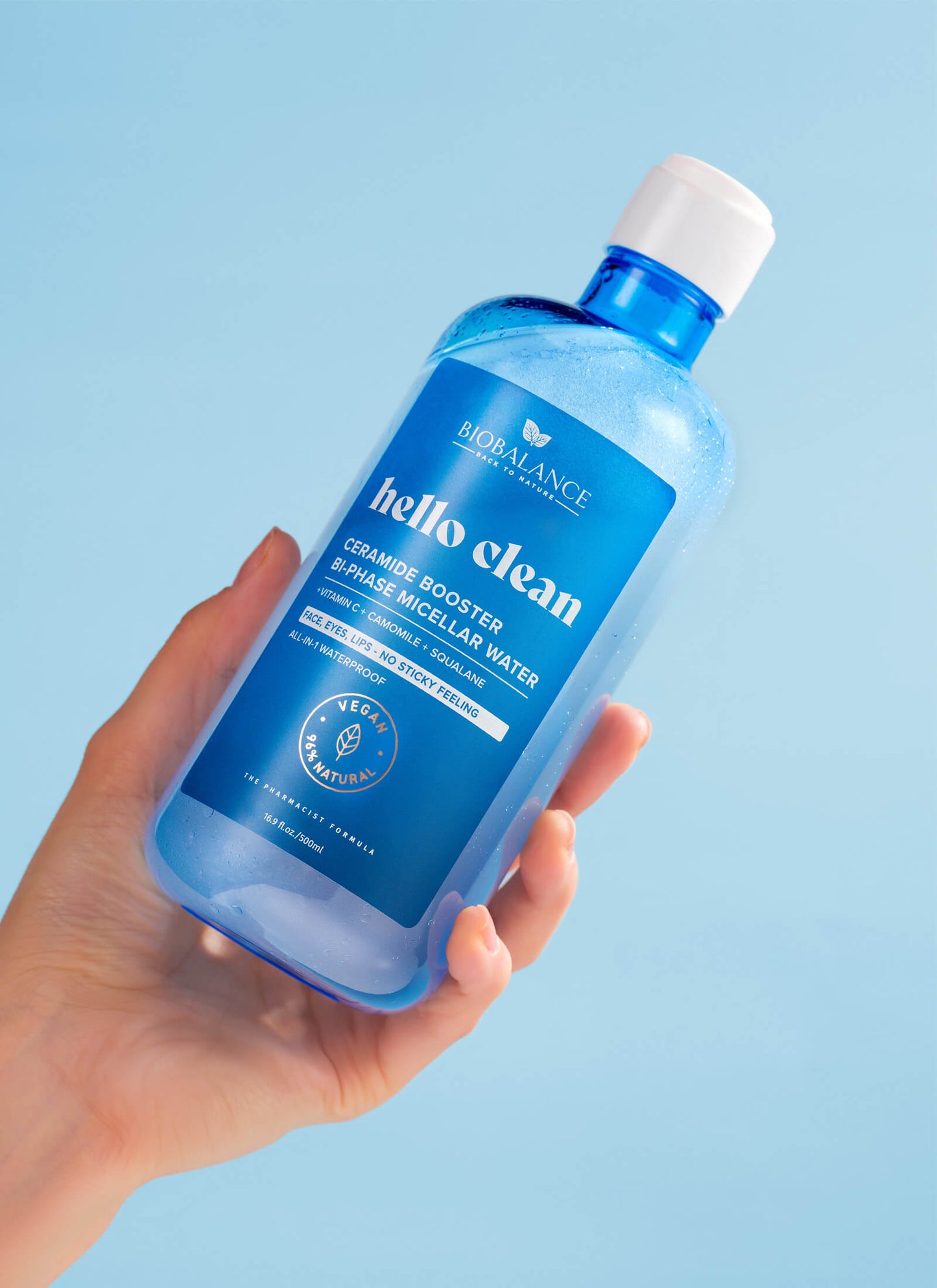 Hello Clean Ceramide Booster Bi-Phase Micellar Water (500ml)