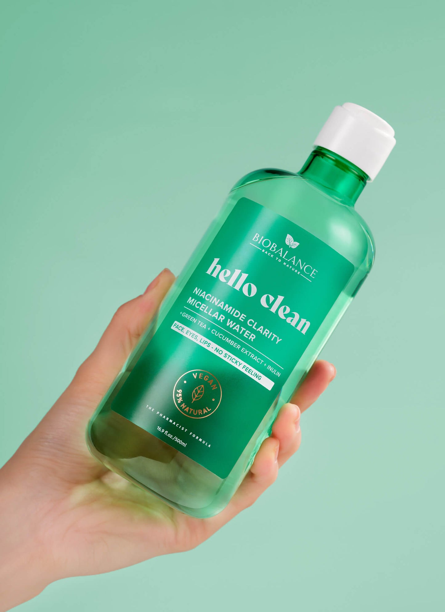 Hello Clean Niacinamide Clarity Micellar Water (500ml)