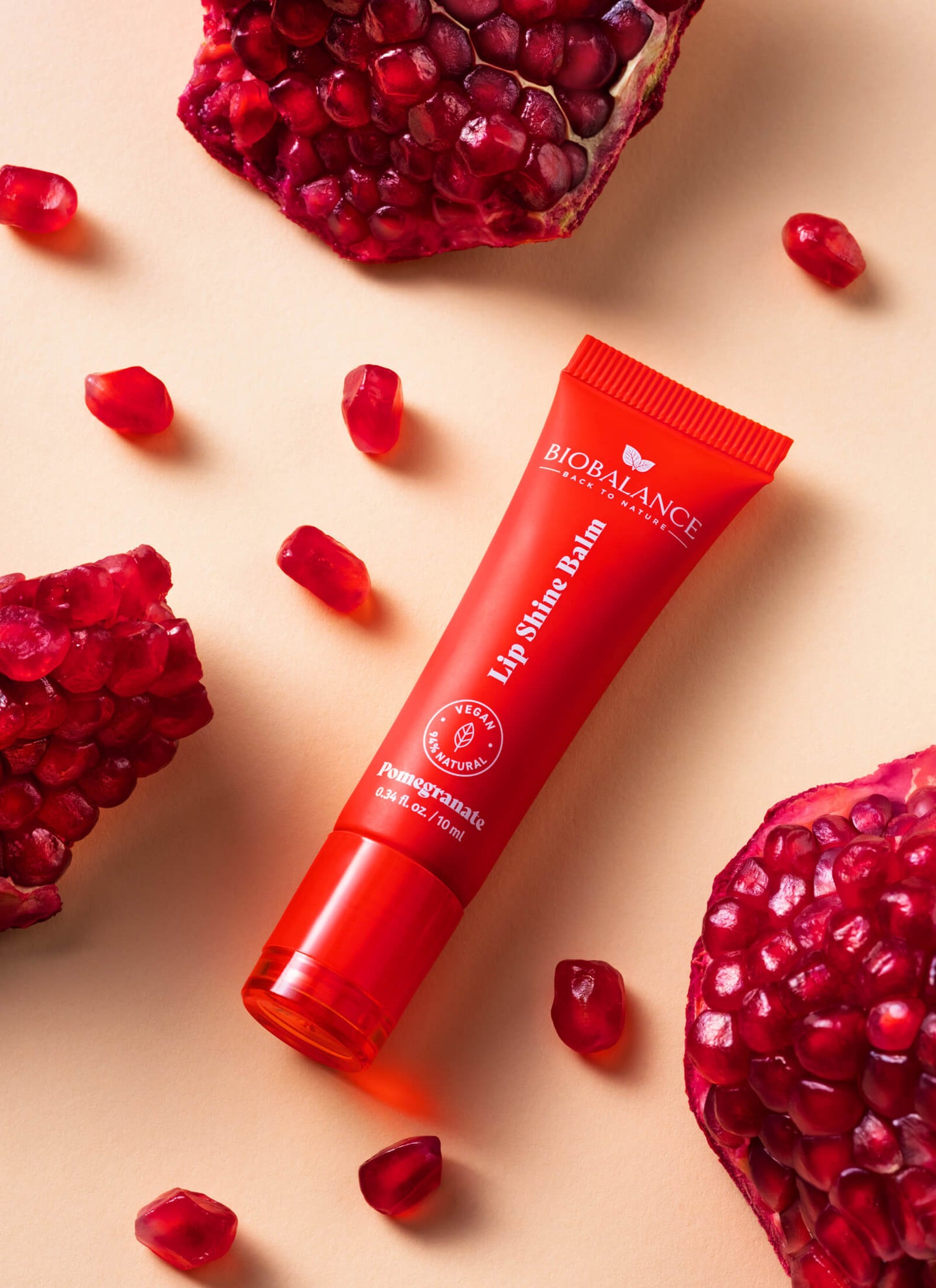 Pomegranate Lip Shine Balm (10ml)