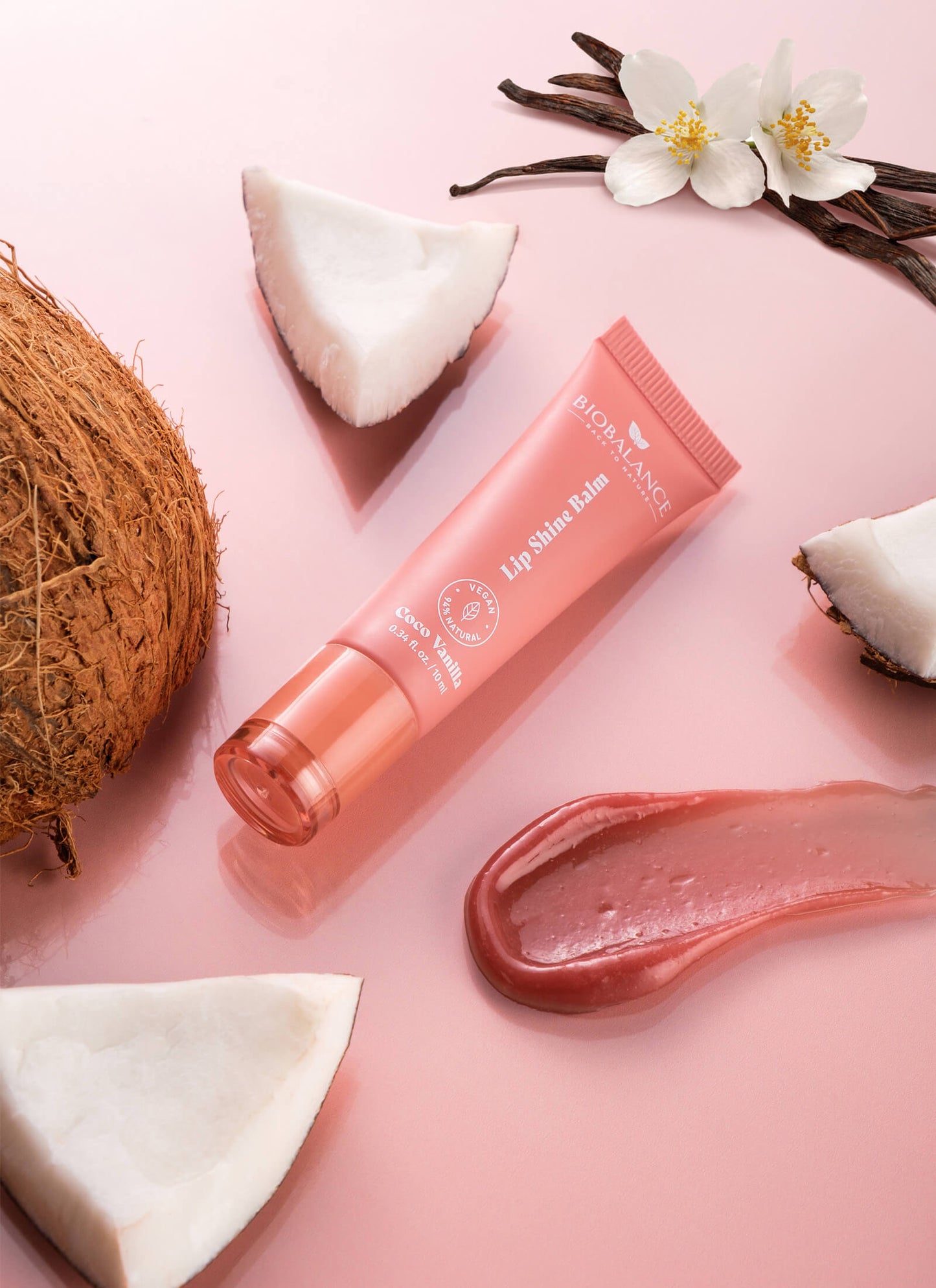 Coco Vanilla Lip Shine Balm (10ml)