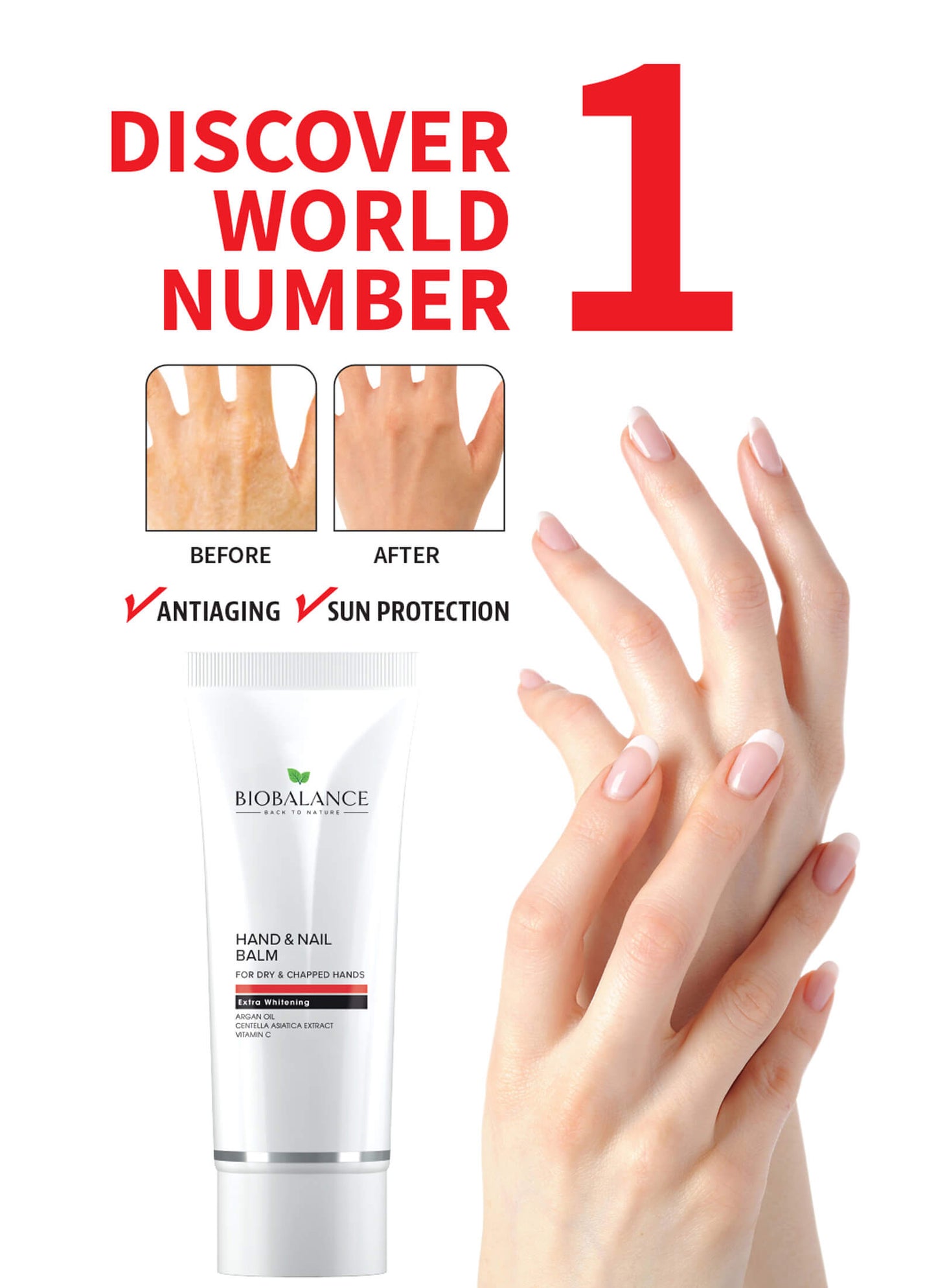 Argan Oil Hand & Nail Balm (60ml)