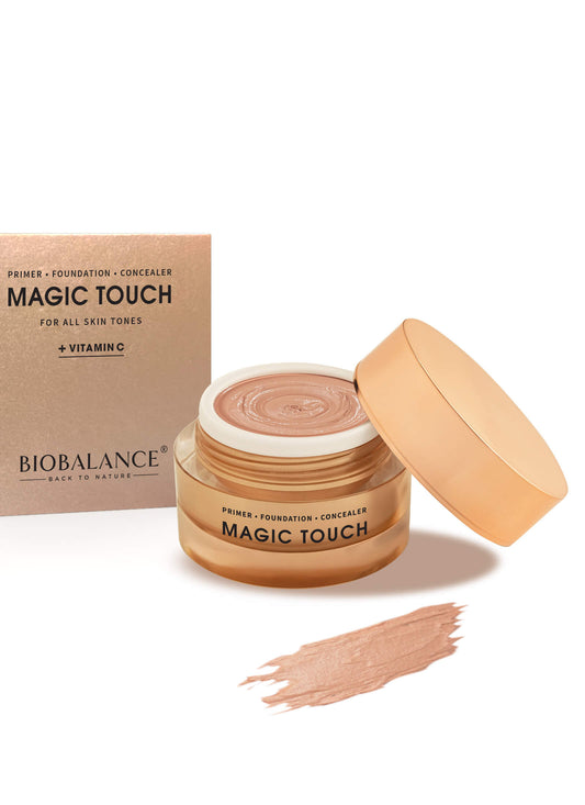 Magic Touch Primer - Foundation - Concealer Original Medium Tone (30ml)