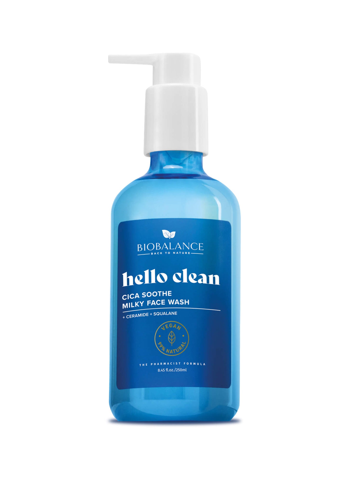 Hello Clean Cica Soothe Milky Face Wash (250ml)