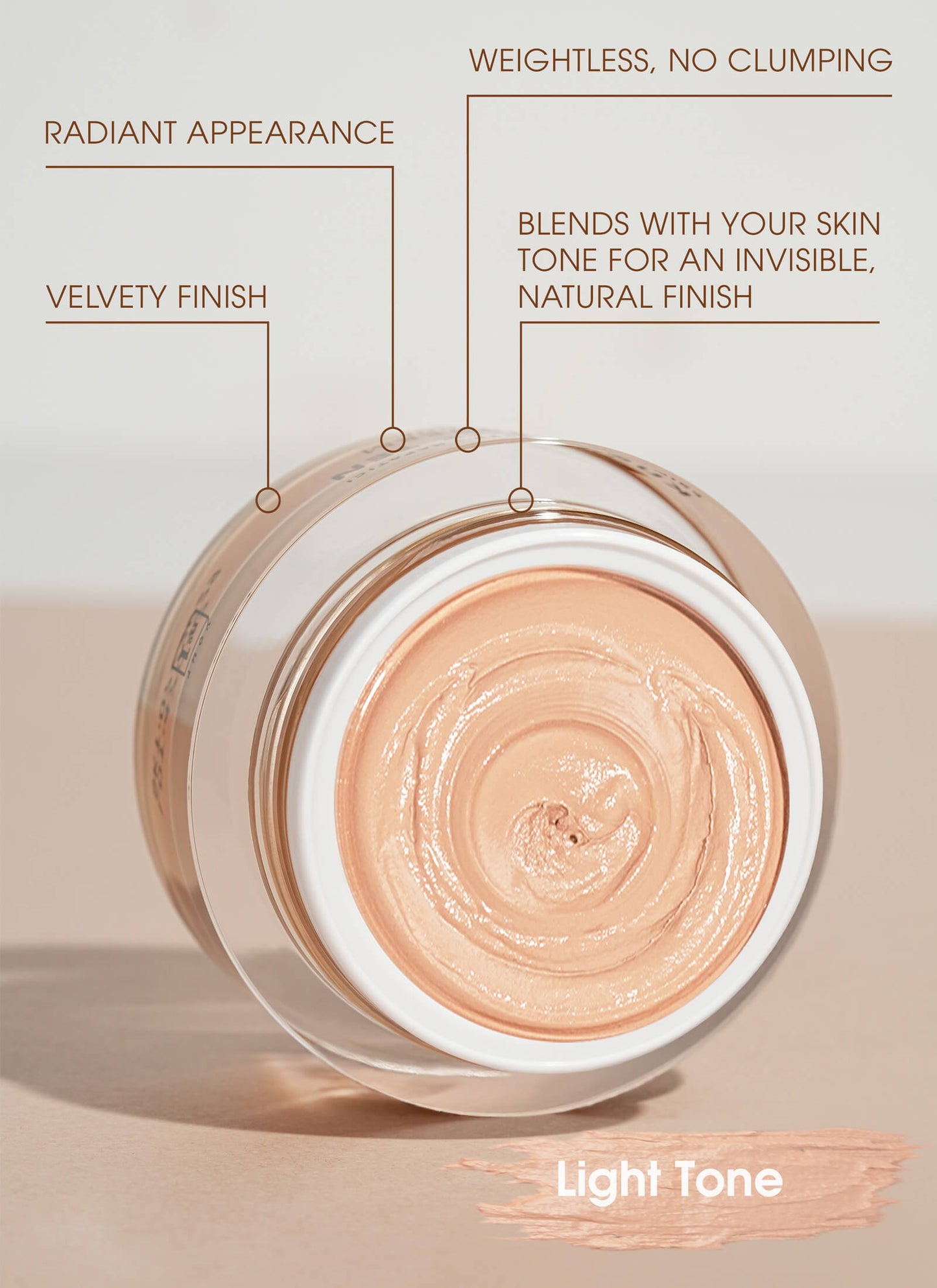 Magic Touch Primer - Foundation - Concealer Light Tone (30ml)