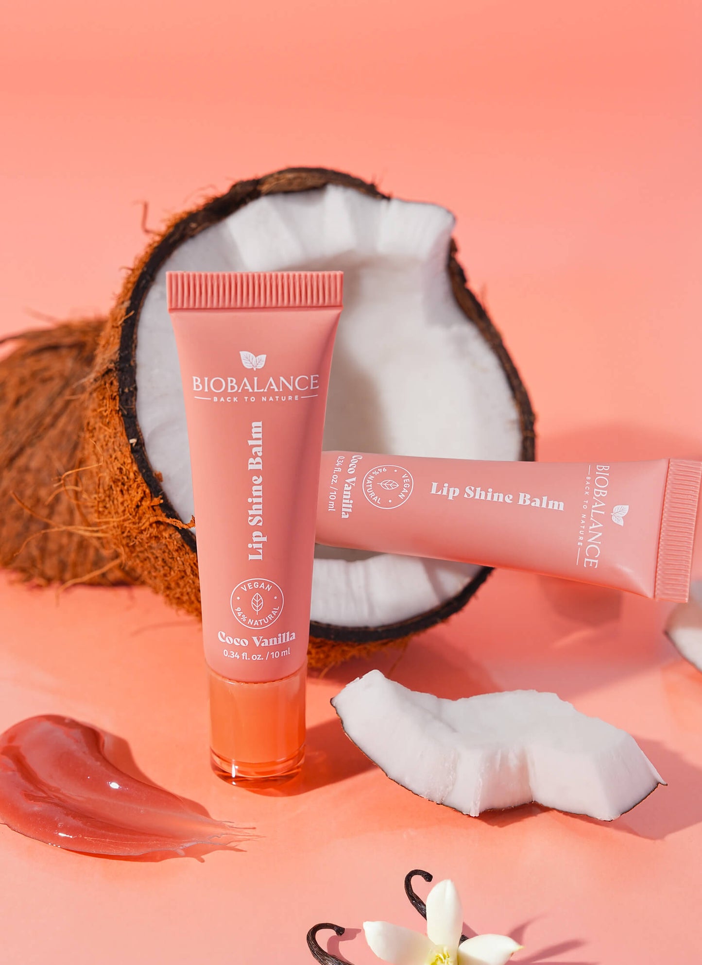 Coco Vanilla Lip Shine Balm (10ml)