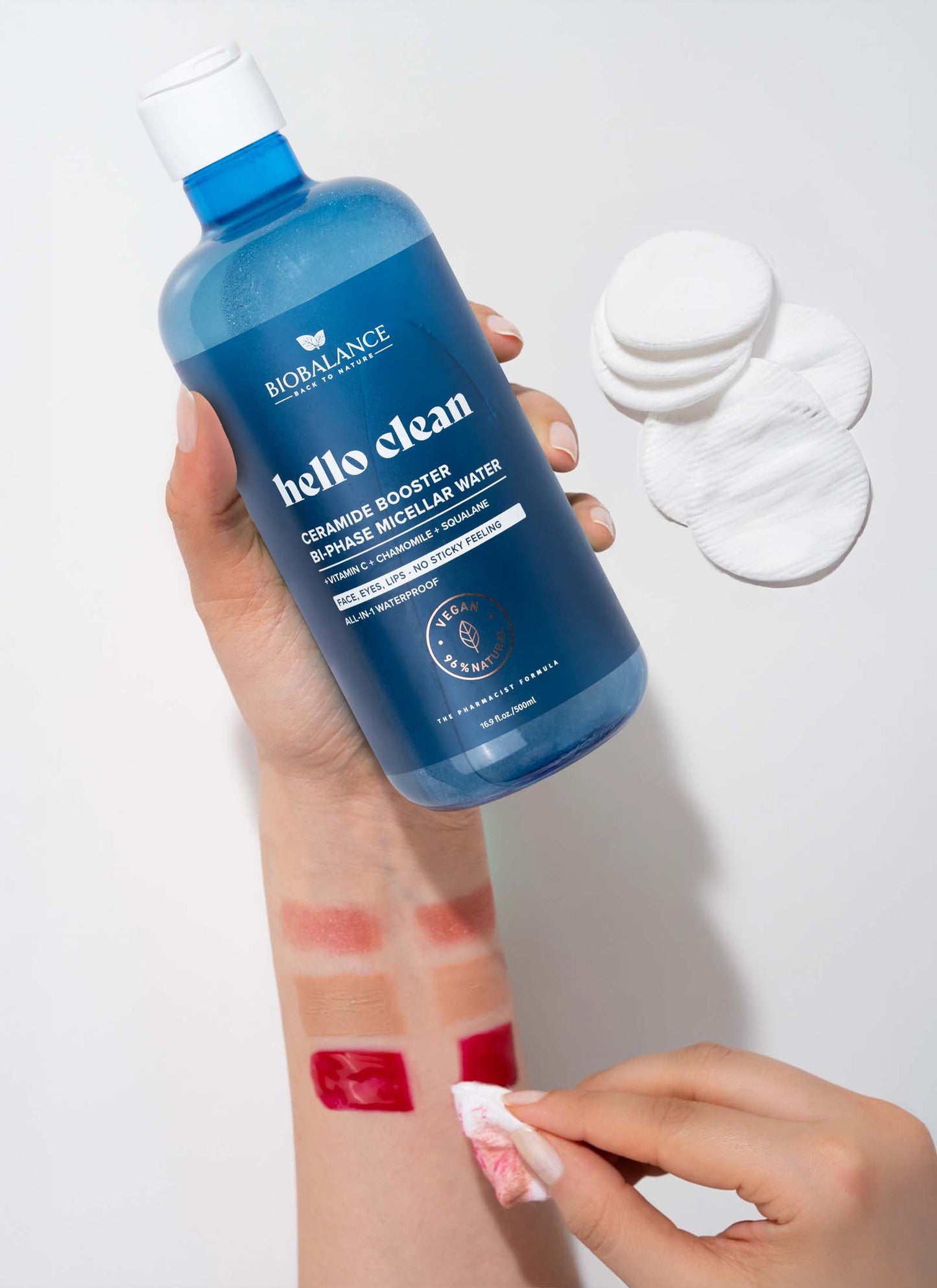 Hello Clean Ceramide Booster Bi-Phase Micellar Water (500ml)
