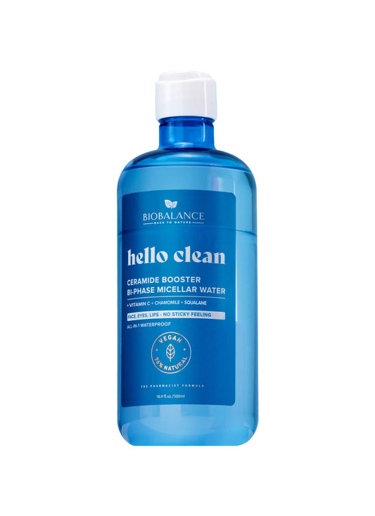 Hello Clean Ceramide Booster Bi-Phase Micellar Water (500ml)