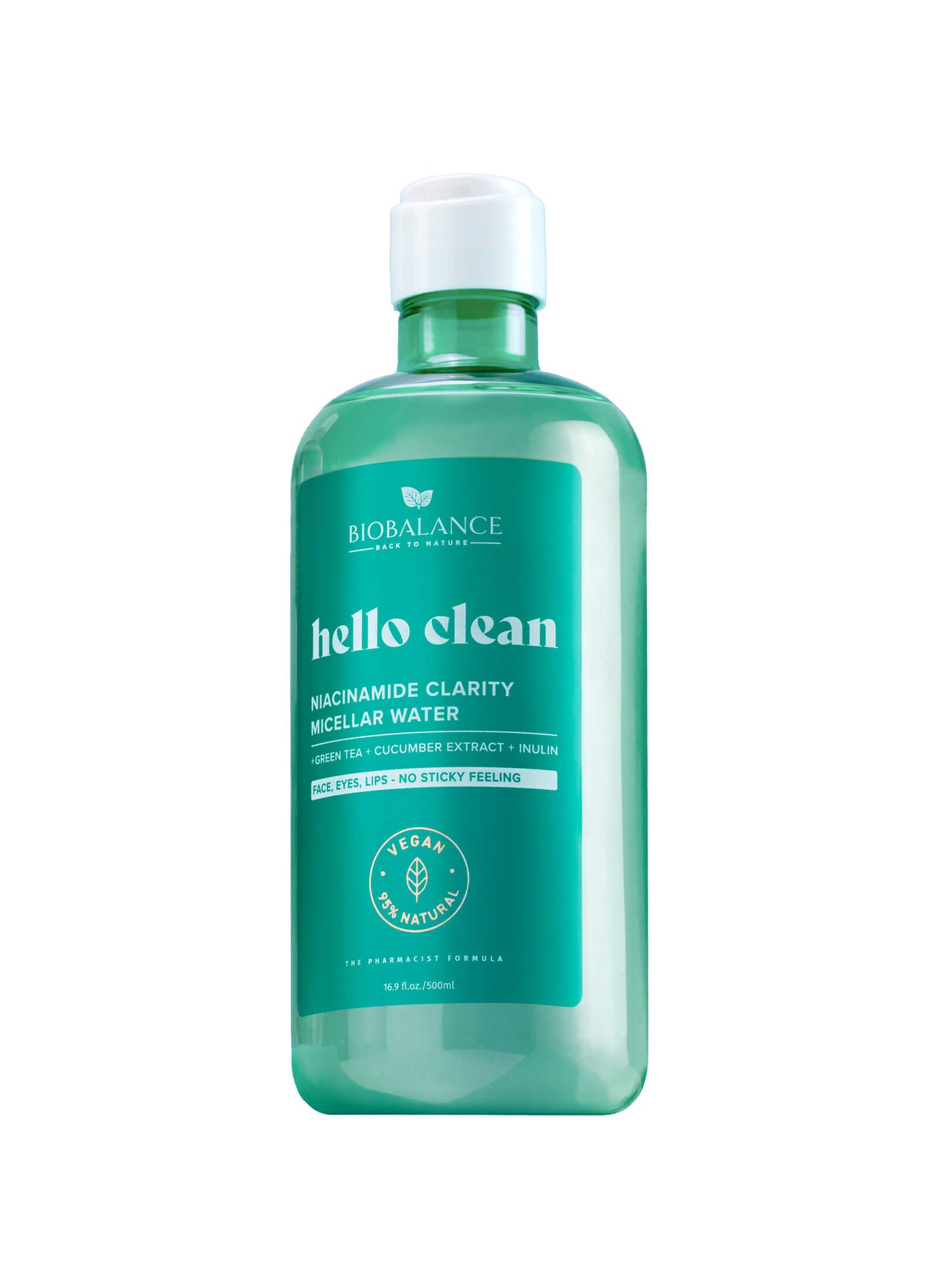 Hello Clean Niacinamide Clarity Micellar Water (500ml)
